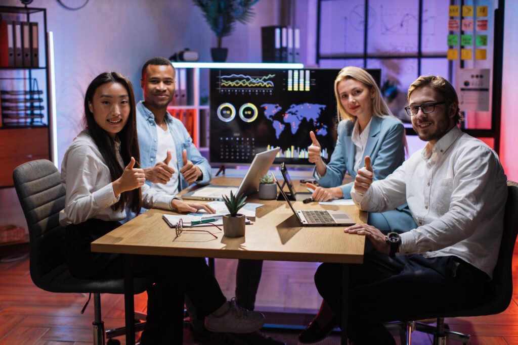 AI enthusiasts meeting together